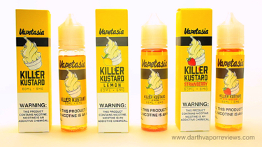 Vapetasia Killer Kustard E-Liquid Line